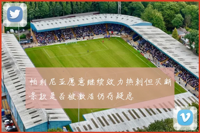 帕利尼亚愿意继续效力热刺但买断条款是否被激活仍存疑虑